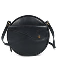 STITCH AND CARRY Crossbody Bag Genuine Leather Adjustable Strap, Gold-Tone Hardware, Zipper Closure Stitch And Carry