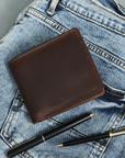 STITCH AND CARRY Men’s Wallet with RFID Blocking – Genuine Leather Slim Bifold Design with Multiple Card Slots, Money Pocket & ID Holder – Durable, Stylish & Practical Gift Stitch And Carry