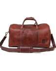 STITCH AND CARRY Weekender Duffel Bag Brown Durable, Stylish, Travel-Ready Craftsmanship (Copy) Stitch And Carry