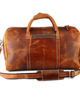 STITCH AND CARRY Rugged Yet Stylish Men’s Bag Color Tan Premium Leather Perfect to Travel, Sport and Everyday Styles Stitch And Carry