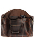 STITCH AND CARRY Premium Leather Travel Duffel Rugged Elegance, Handcrafted Durability, and Spacious Utility for Sports, Gym, and Weekend Escapes (Copy) Stitch And Carry