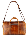 STITCH AND CARRY Rugged Yet Stylish Men’s Bag Color Tan Premium Leather Perfect to Travel, Sport and Everyday Styles Stitch And Carry