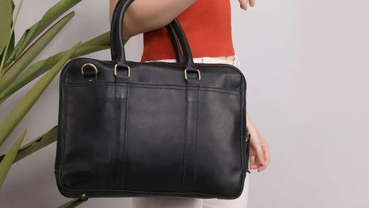 Executive Men Leather Laptop Bag Messenger Bag: A Perfect Blend of Style and Functionality