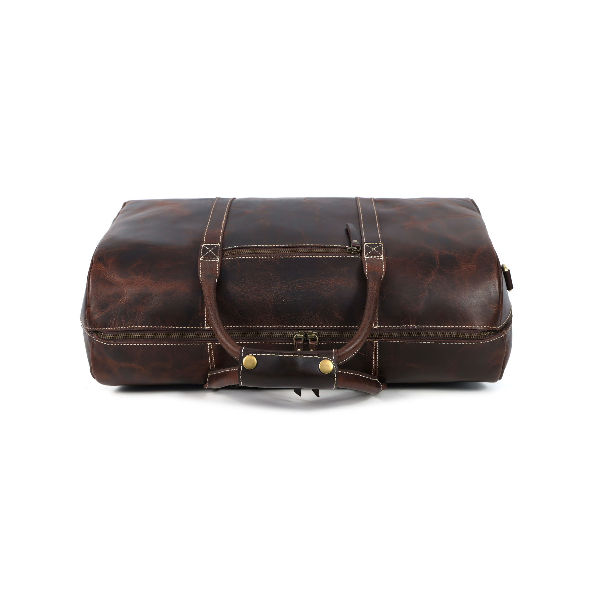 STITCH AND CARRY Premium Leather Travel Duffel Rugged Elegance, Handcrafted Durability, and Spacious Utility for Sports, Gym, and Weekend Escapes (Copy) Stitch And Carry