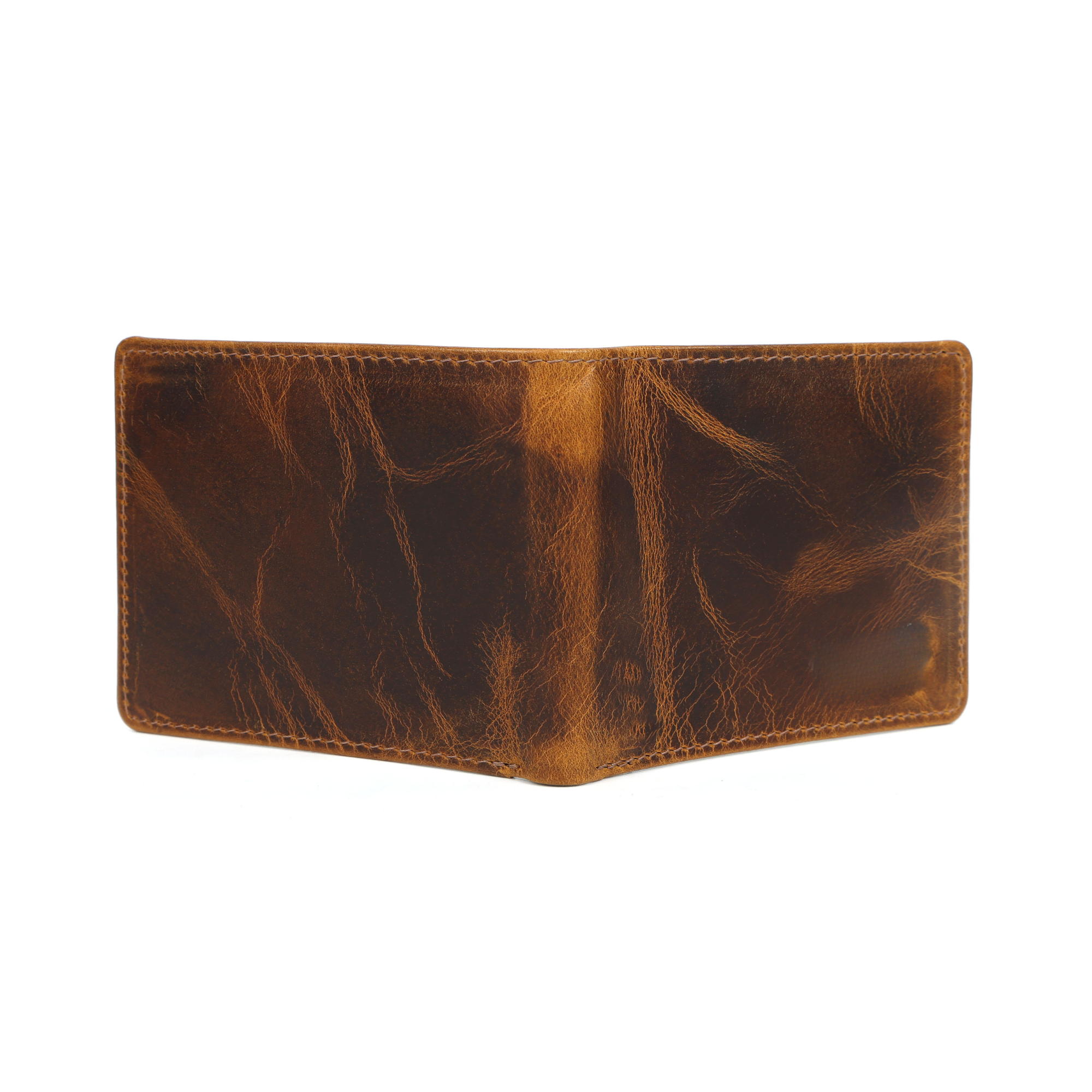STITCH AND CARRY Genuine Leather Wallet for Men – Slim Bifold RFID Blocking Wallet with Multiple Card Slots, Durable & Stylish, Perfect Gift for Him – Cineman Brown, Compact, Lightweight (Copy) Stitch And Carry