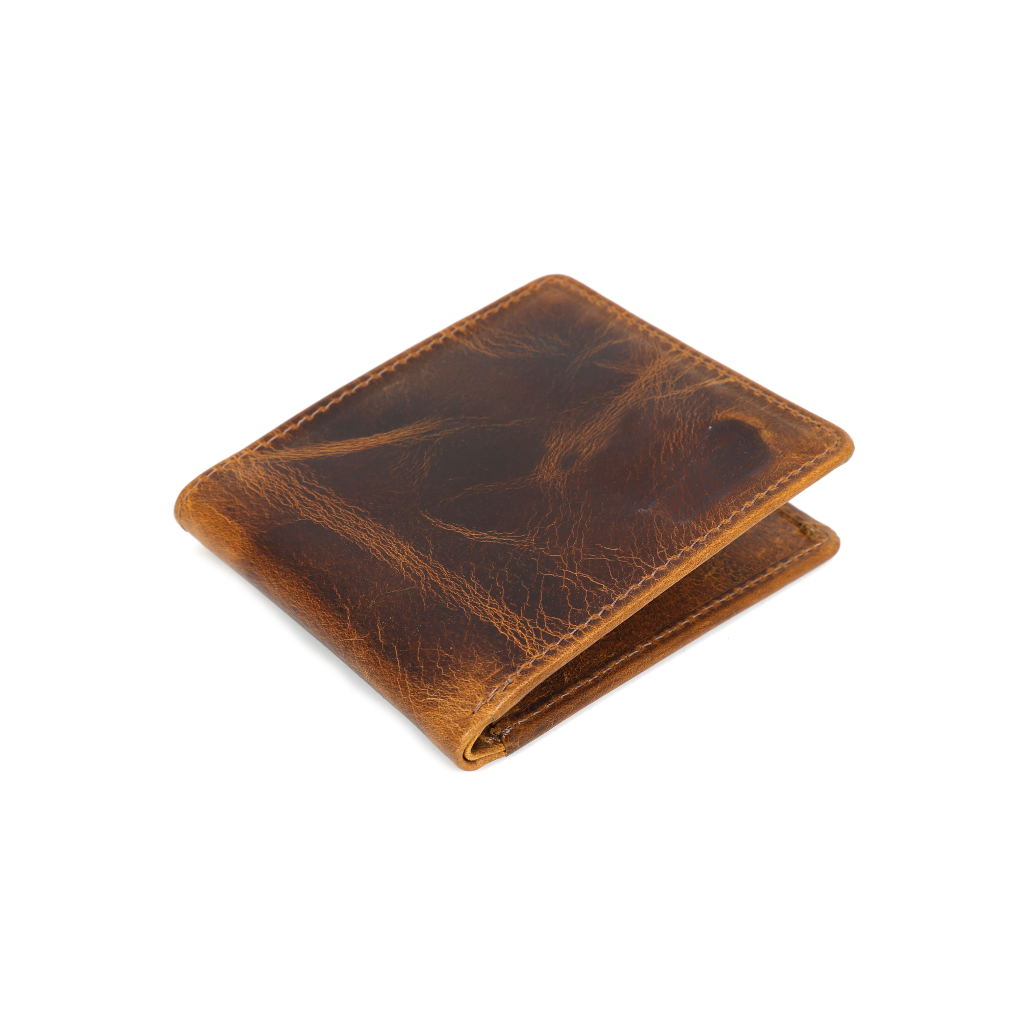 STITCH AND CARRY Genuine Leather Wallet for Men – Slim Bifold RFID Blocking Wallet with Multiple Card Slots, Durable & Stylish, Perfect Gift for Him – Cineman Brown, Compact, Lightweight (Copy) Stitch And Carry