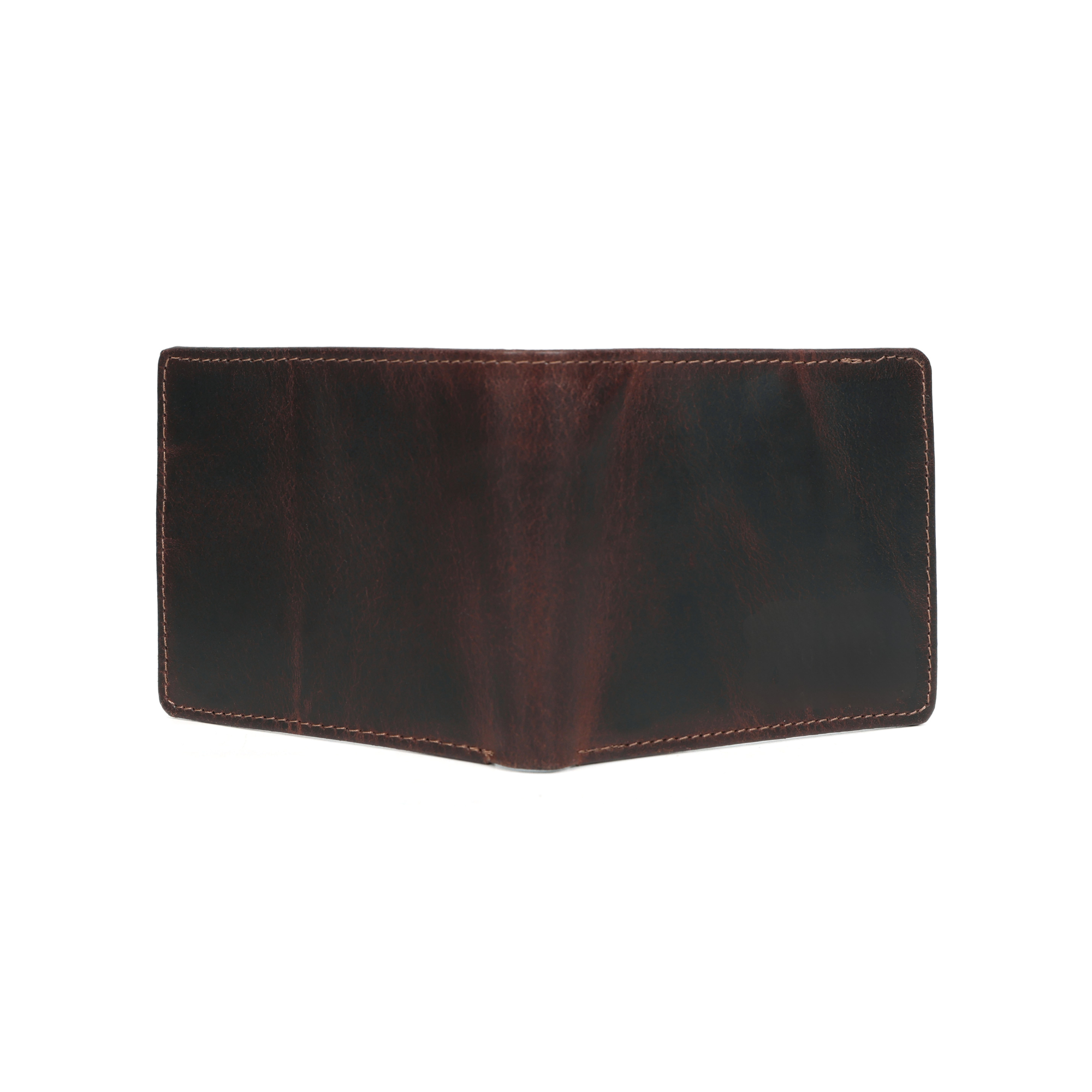Handcrafted Leather Wallet for Men Dark Brown – RFID Blocking, Slim Fit Bifold with Card Compartments & ID Window – Minimalist and Durable Wallet, Ideal Gift for Men Stitch And Carry