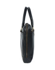 STITCH AND CARRY Executive Messenger Bag Black Leather Laptop Bag for Men or Women, Perfect for Office or Traveling Stitch And Carry