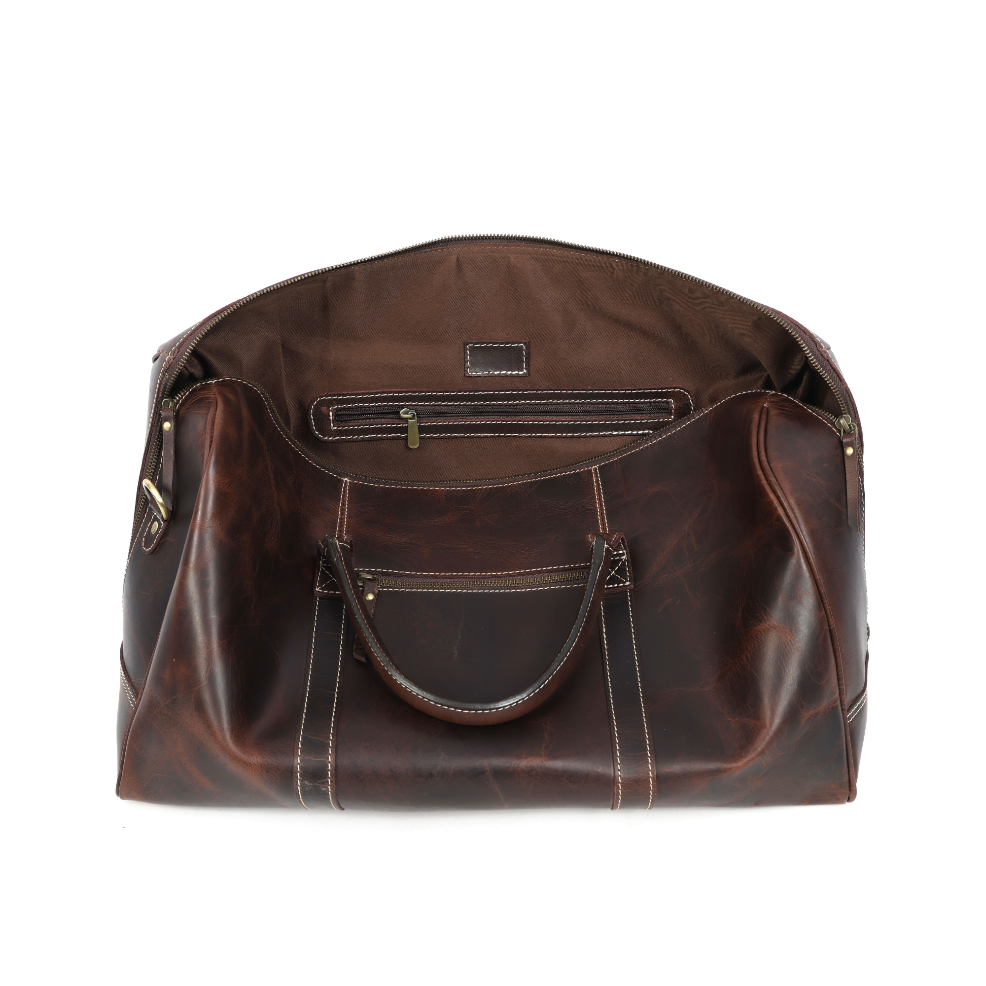 STITCH AND CARRY Premium Leather Travel Duffel Rugged Elegance, Handcrafted Durability, and Spacious Utility for Sports, Gym, and Weekend Escapes (Copy) Stitch And Carry