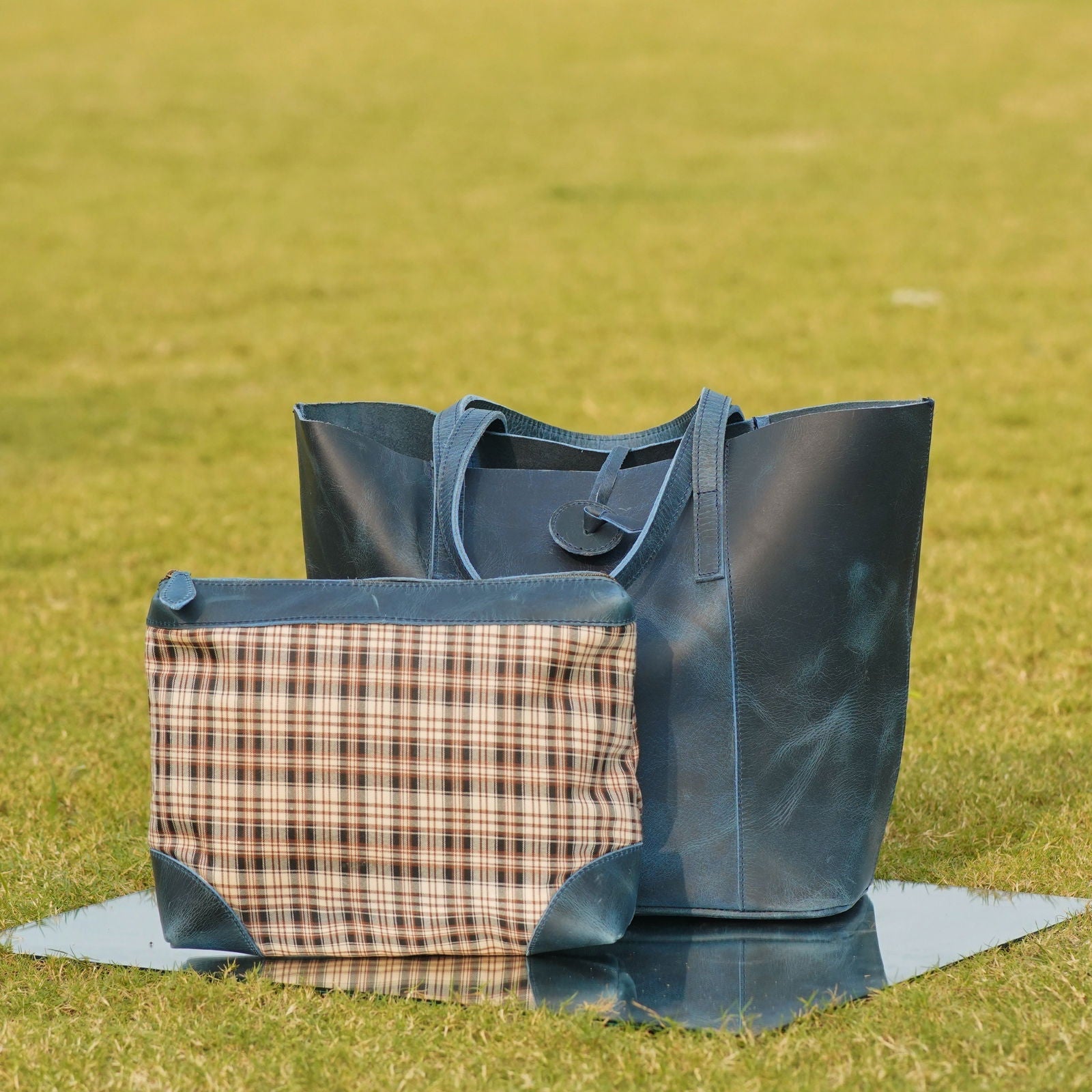 CLASSIC LEATHER TOTE BAGS - Stitch And Carry
