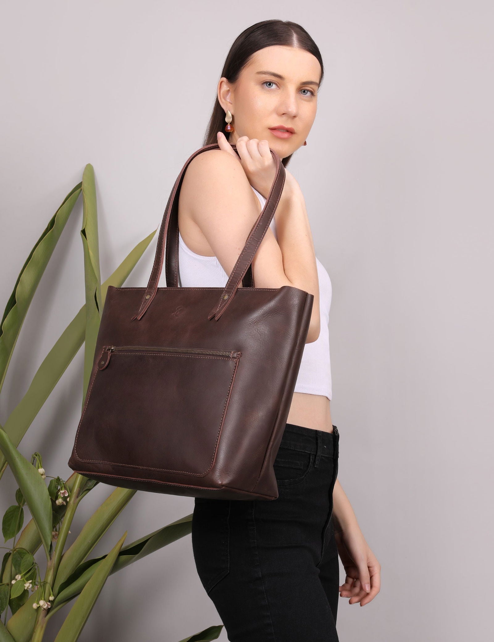 FASHIONISTA LEATHER TOTE FOR WOMEN