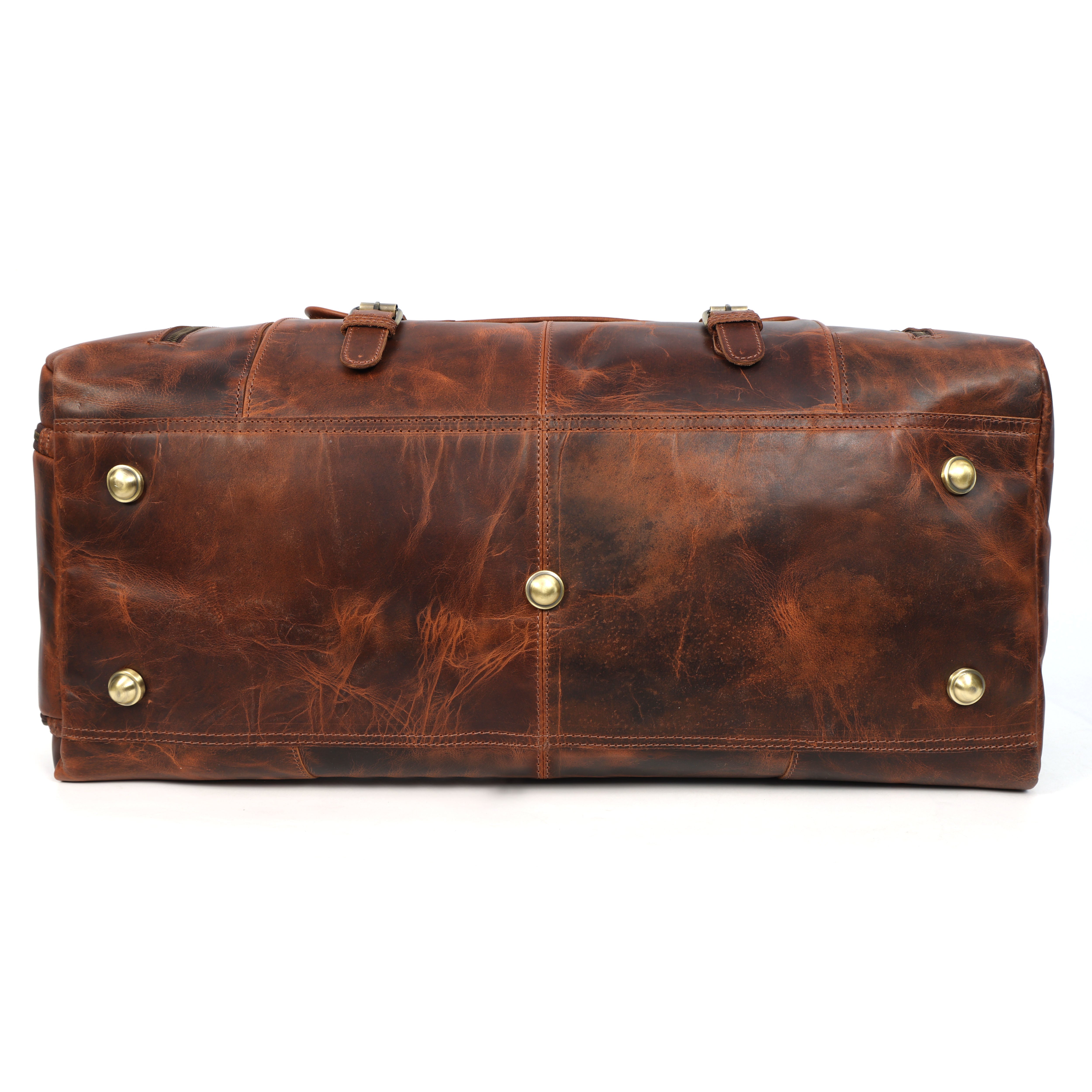 Dover Rugged Weekender Duffle Bag For Men Stitch And Carry