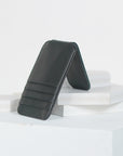 Slim Noir Leather Cardholder