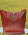 Classic Leather Tote Bag