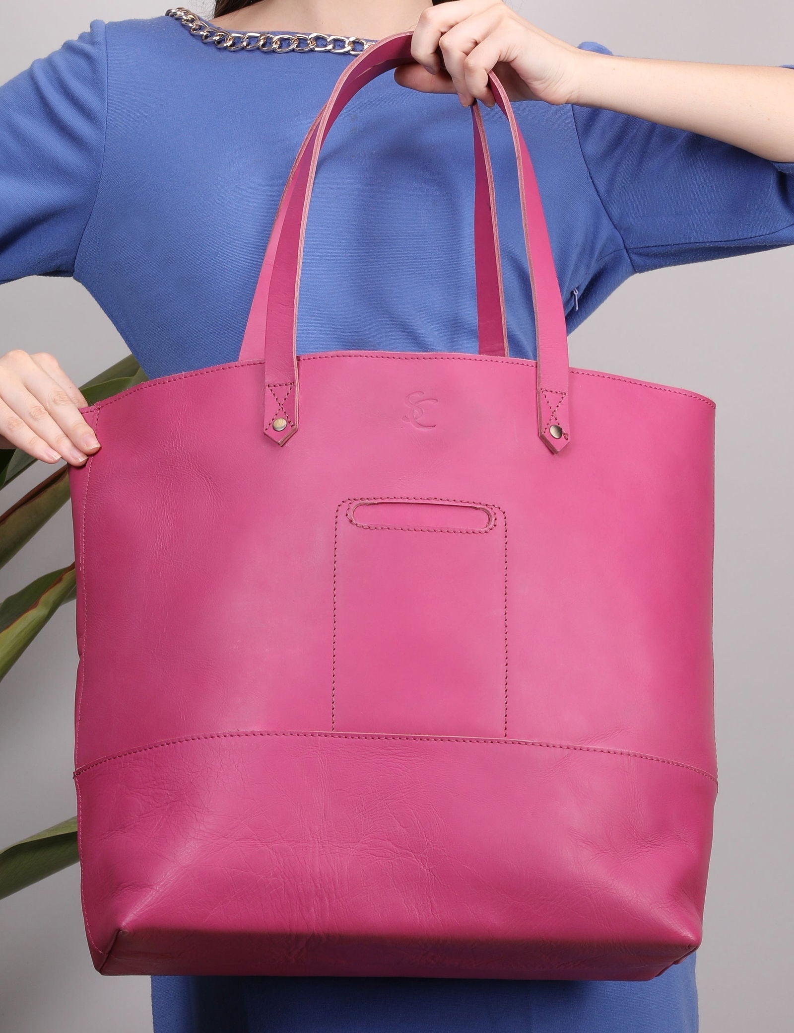 Leather Tote Bag Elegant