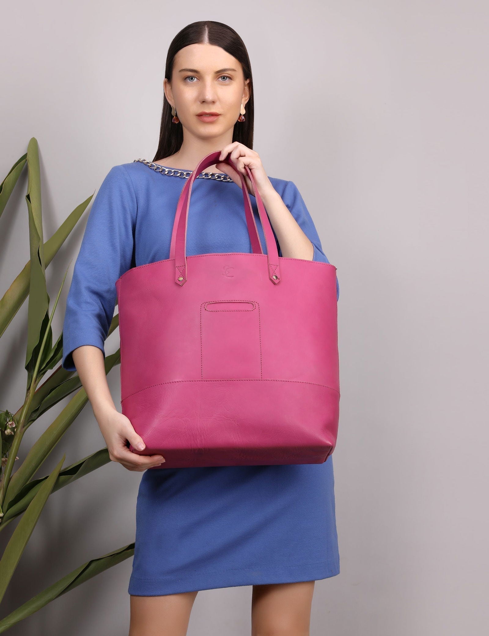 Leather Tote Bag Elegant