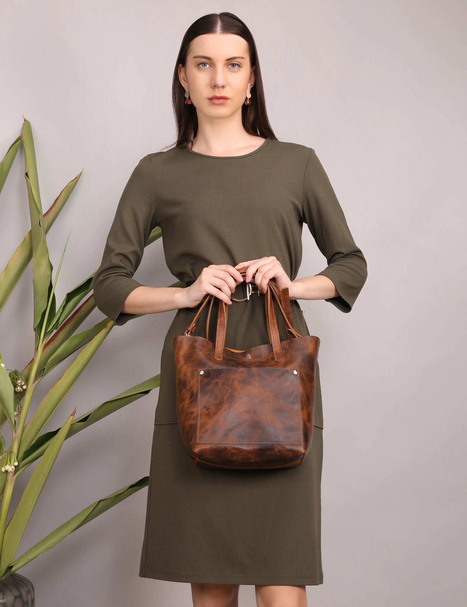 URBAN LEATHER TOTE BAGS - Stitch And Carry