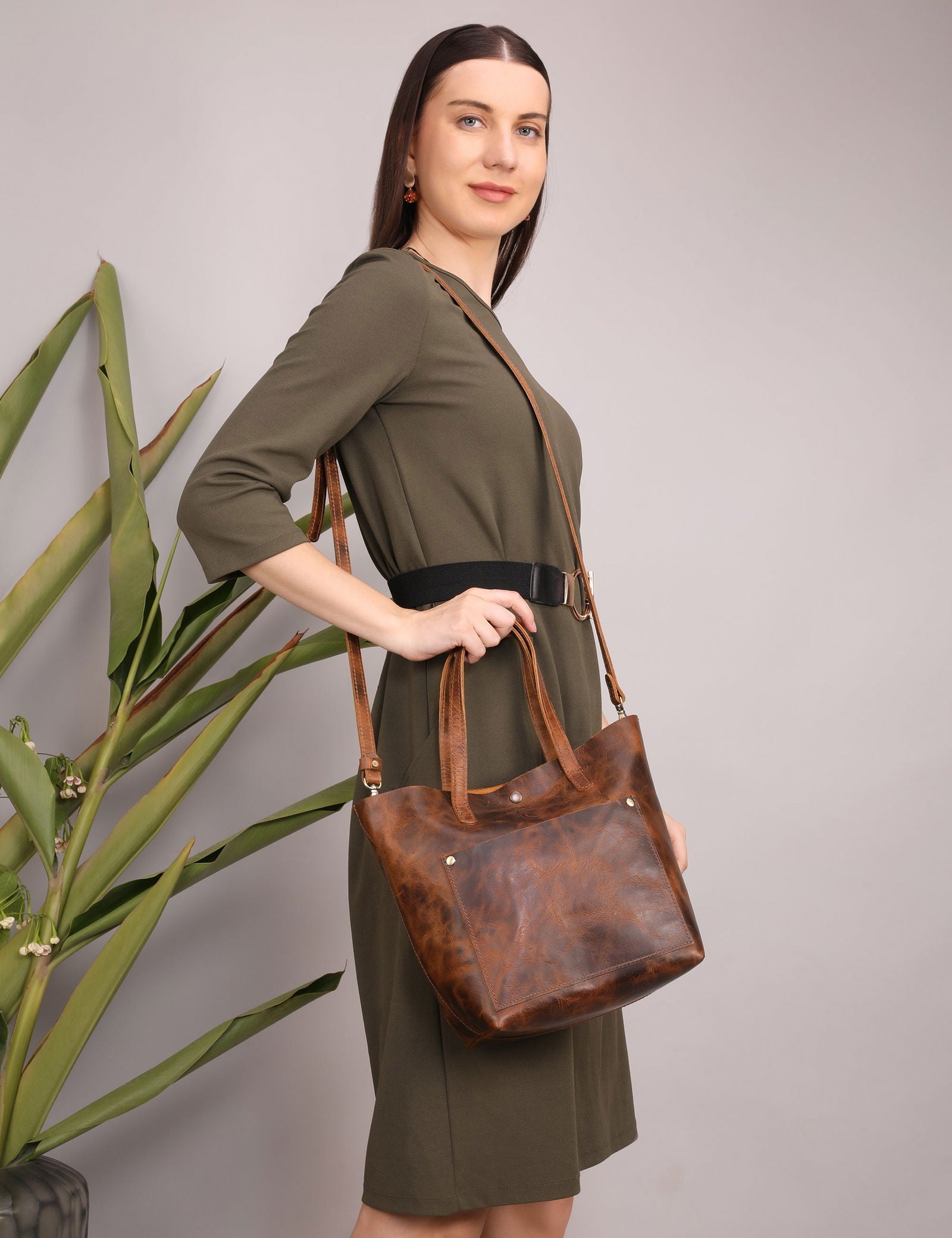 URBAN LEATHER TOTE BAGS - Stitch And Carry