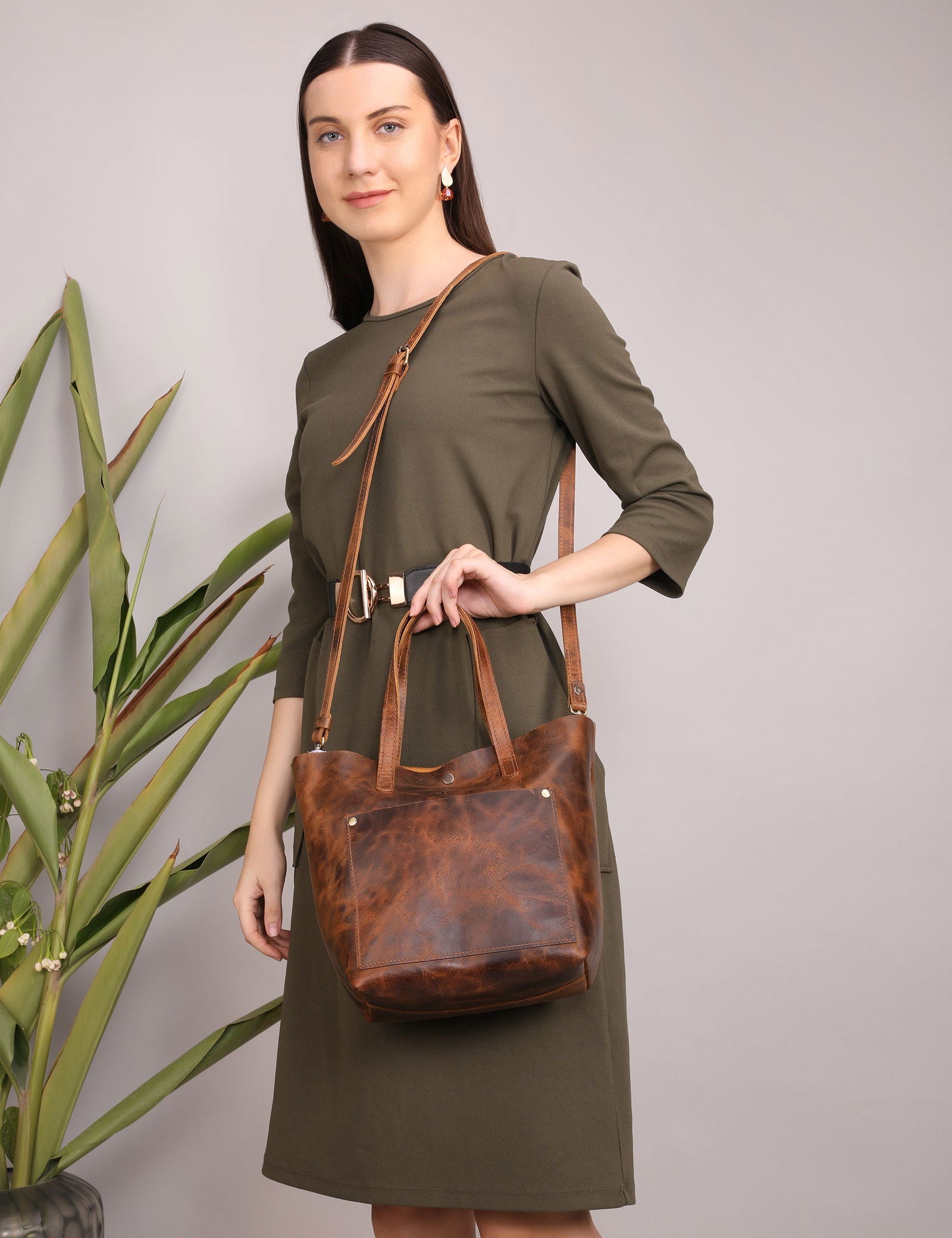 URBAN LEATHER TOTE BAGS - Stitch And Carry