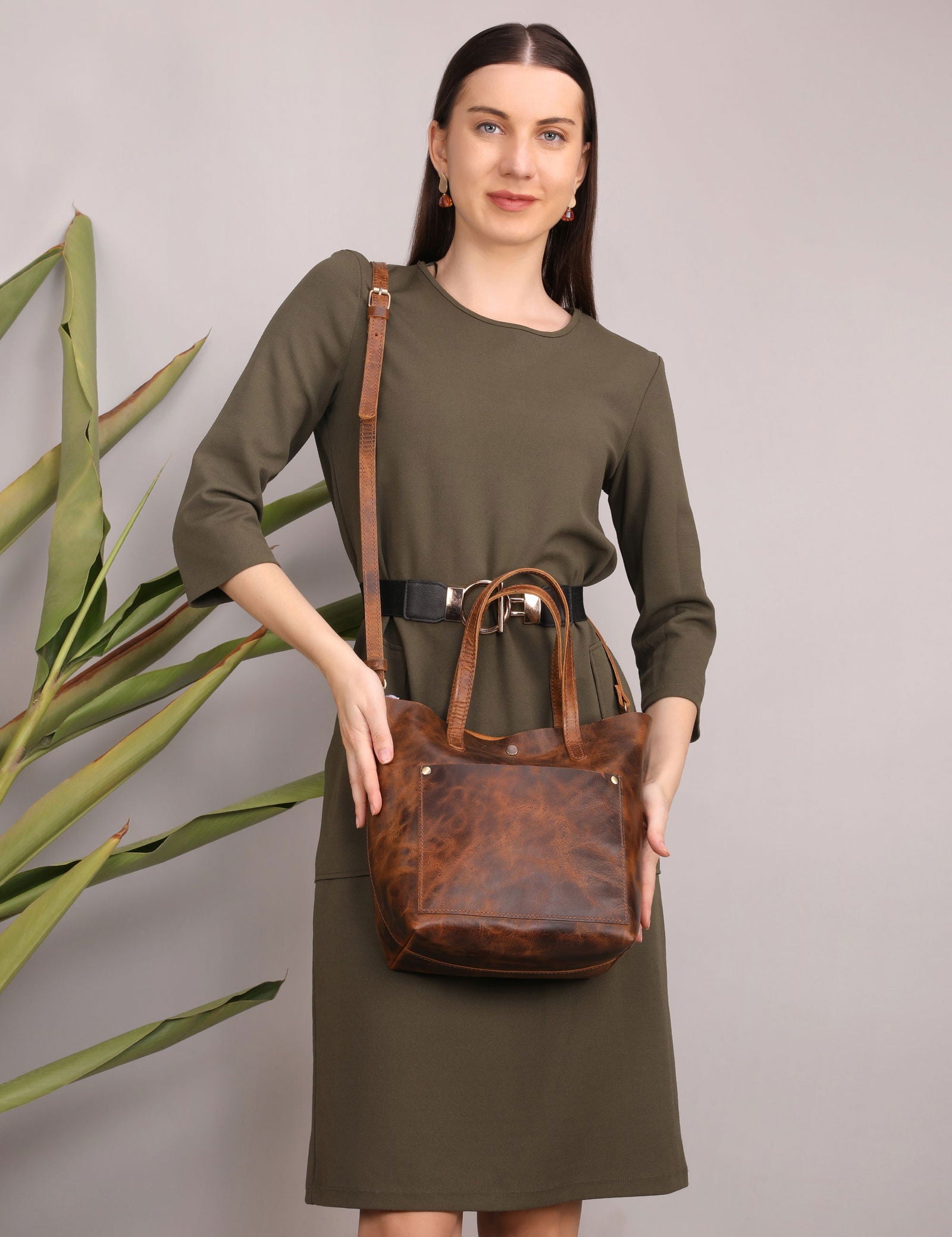 URBAN LEATHER TOTE BAGS - Stitch And Carry