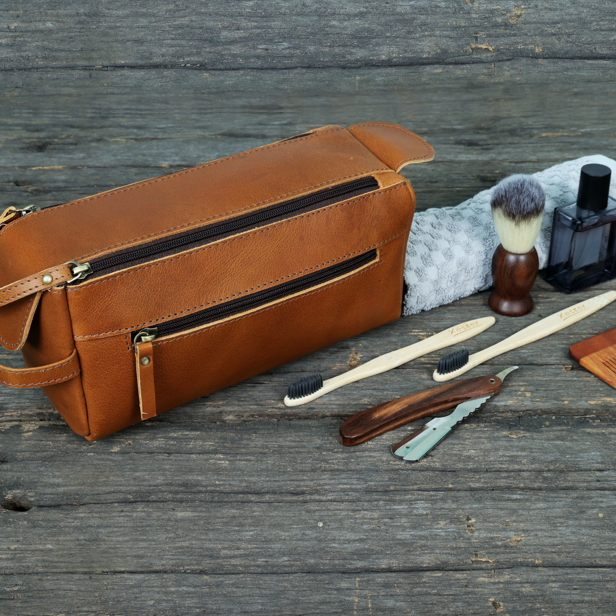 Kansas Men Dopp kit Bag (Copy) Stitch And Carry